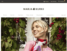 Tablet Screenshot of marjakurki.com